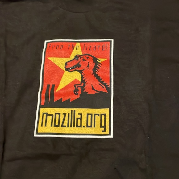 Netscape free the lizard! Mozilla.org t-shirt - Picture 2 of 4